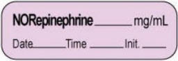 [SDDCLABLNEPI1] LABEL for Norepinephrine, roll