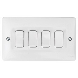 [PELETERM0G45] SWITCH 4 gang, 5A, 230V