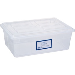 [PPACBOXPS10TL] BOITE DE RANGEMENT + couvercle, plastique, 10l, transparent