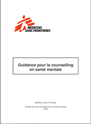 [L034COUM02F-P] Guidance pour le counselling en santé mentale