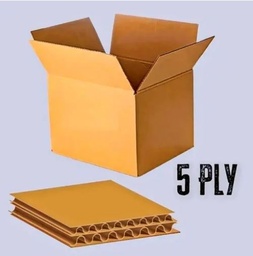 [PPACBOXC56007] CARDBOARD BOX, 600x410x410mm, brown, 5 ply