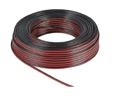 [PELECABL2F2FM] CABLE souple, 2x2,5mm², plat, le mètre