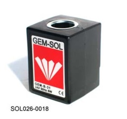 [ESTEAUTS8514] (aut. Tuttnauer 3870HSGWSD) SOLENOIDE 50Hz, SOL026-0116