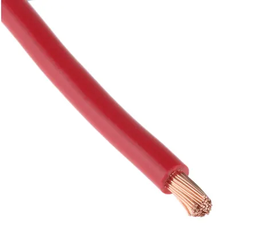 [PELEBATTC25R] BATTERY CABLE, 25mm², red, w/o connectors, per meter