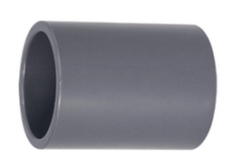 [CWATCPSOS110F] SOCKET COUPLING to glue, PVC, 110mm, FxF, PN10, with stop