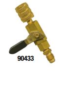 [CCLITOOLZB4D] VANNE ¼ DE TOUR droit, 1/4" SAE mâle à 1/4" SAE femelle