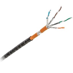 [ADAPCABLBC6PM] ETHERNET CABLE, S/FTP Cat6a, AWG23, black, per meter