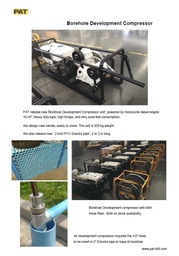 [KWATKBORP01] KIT BOREHOLE DEVELOPMENT (PAT)