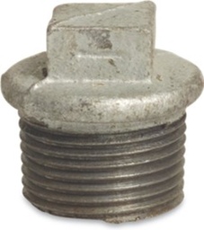 [CWATCGPLT1HM] BOUCHON fileté, acier galvanisé, Ø ½", mâle, pour tuyau