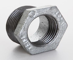 [CWATCGRET1H1Y] REDUCER COUPLING bushing, threaded, galvanised, 1"-½", MxF