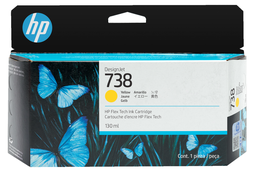 [ADAPPRICHT8IY] (HP Designjet T850) INK CARTRIDGE (738) 130ml, yellow