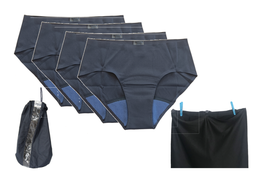 [PHYPMHMAUK1] MENSTRUAL UNDERWEAR, reusable, size 1 + laundry kit