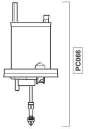 [CWATDOSP401] (Dosatron D45RE15) MOTEUR HYDRAULIQUE (PC066AF)