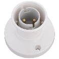 [PELELIGLSE2I] LIGHT SOCKET, E22, 230V, interior use