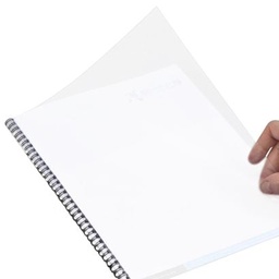 [ASTABINDOA4T] BINDING COVER A4, PVC, transparant, 20pcs