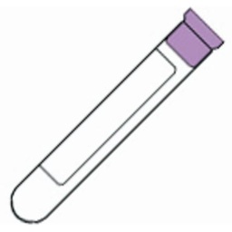 [STSSBSVT6E-] (s.prél.sang.) TUBE SOUS VIDE, plastique, K2EDTA, 6ml, mauve