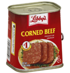 [AFOOBEEF3TO] CORNED BEEF, 340, boîte