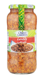 [AFOOLENTK8J] LENTILLES cuisinées, 840g, bocal
