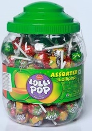 [AFOOSWEECJL] LOLLIPOPS, any flavor, jar of 100pcs