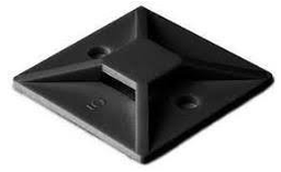 [PELEFIXABACT7] BASE, self-adhesive, colourless, for cable tie 7.5mm