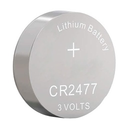 [PELEBATTB77] BATTERY button (CR2477) lithium, 3V, Ø24.5 x 7.7mm