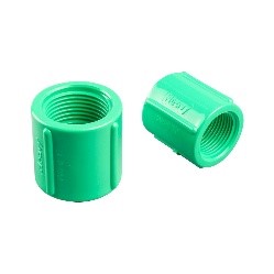 [CWATCPSOT026] RACCORD MANCHON fileté, PVC, Ø 26mm, FxF