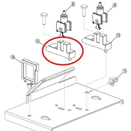 [ELAEHAAS1034] (HA Sysmex XQ320) PHOTO-INTERRUPTER KI2310-SSLF, AZ794847