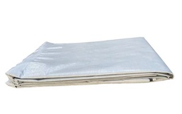 [CSHEPLASEB46] PLASTIC SHEETING eco design, 4x60m, white, 2 bands, bundle
